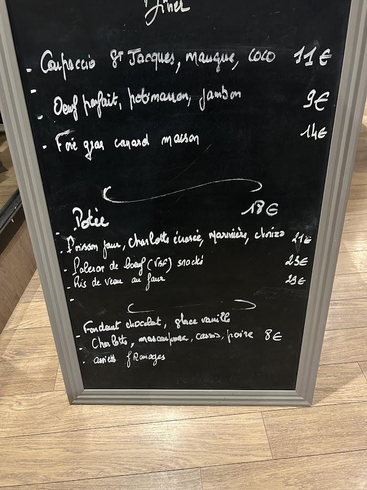 Le Tymarie - Menu Image 1