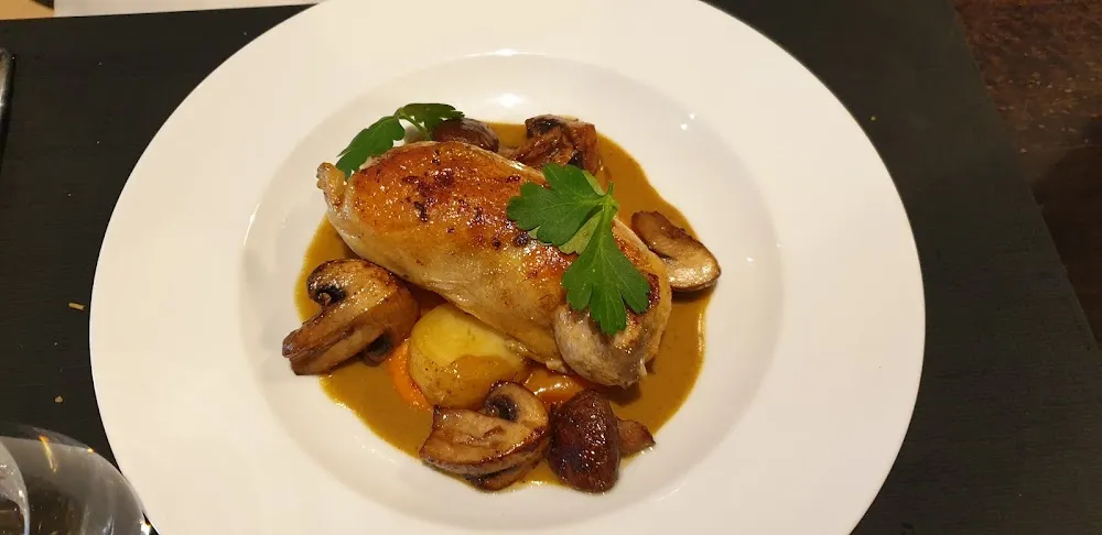 Pintade Curry Patate Douce